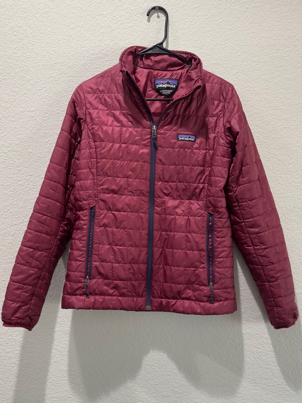 Patagonia Women’s Nano Puff Quilted Jacket — Wine